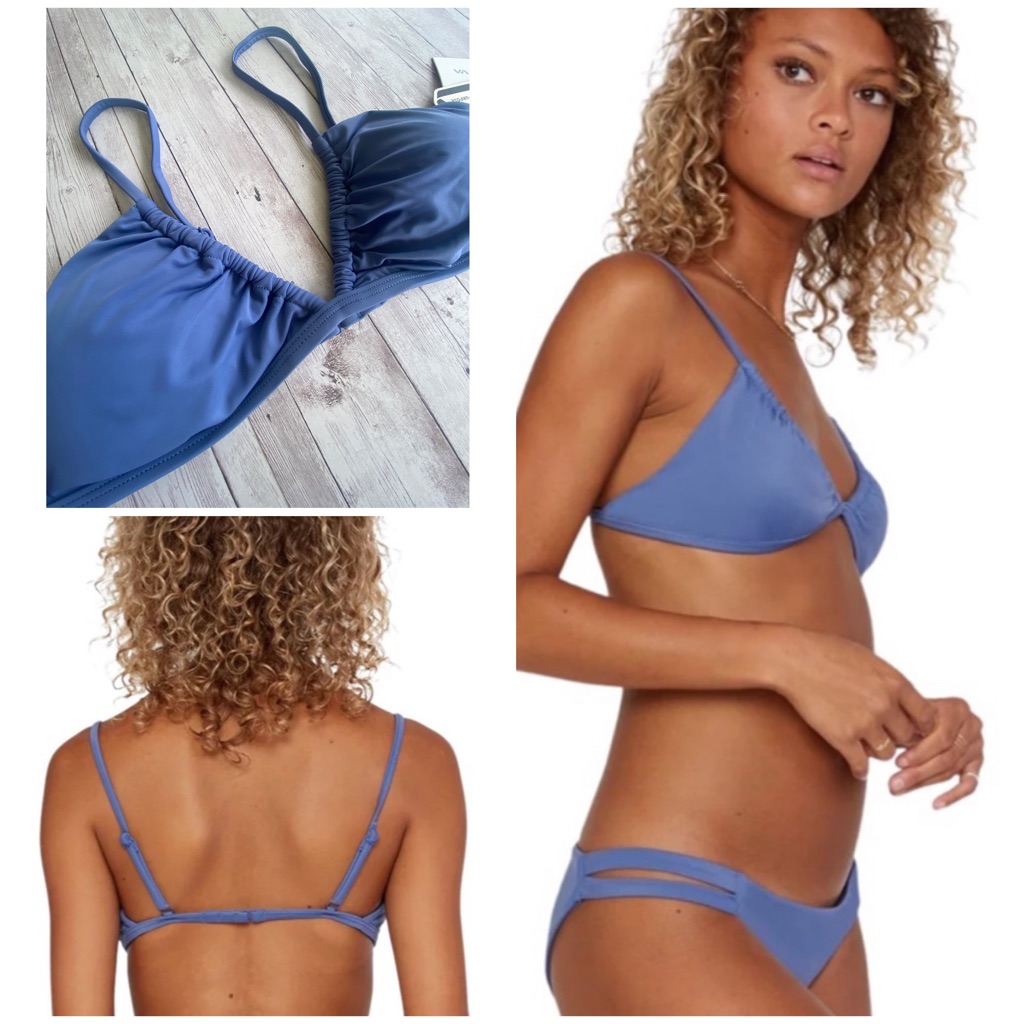 Rvca Solid Trilette Bikini Top